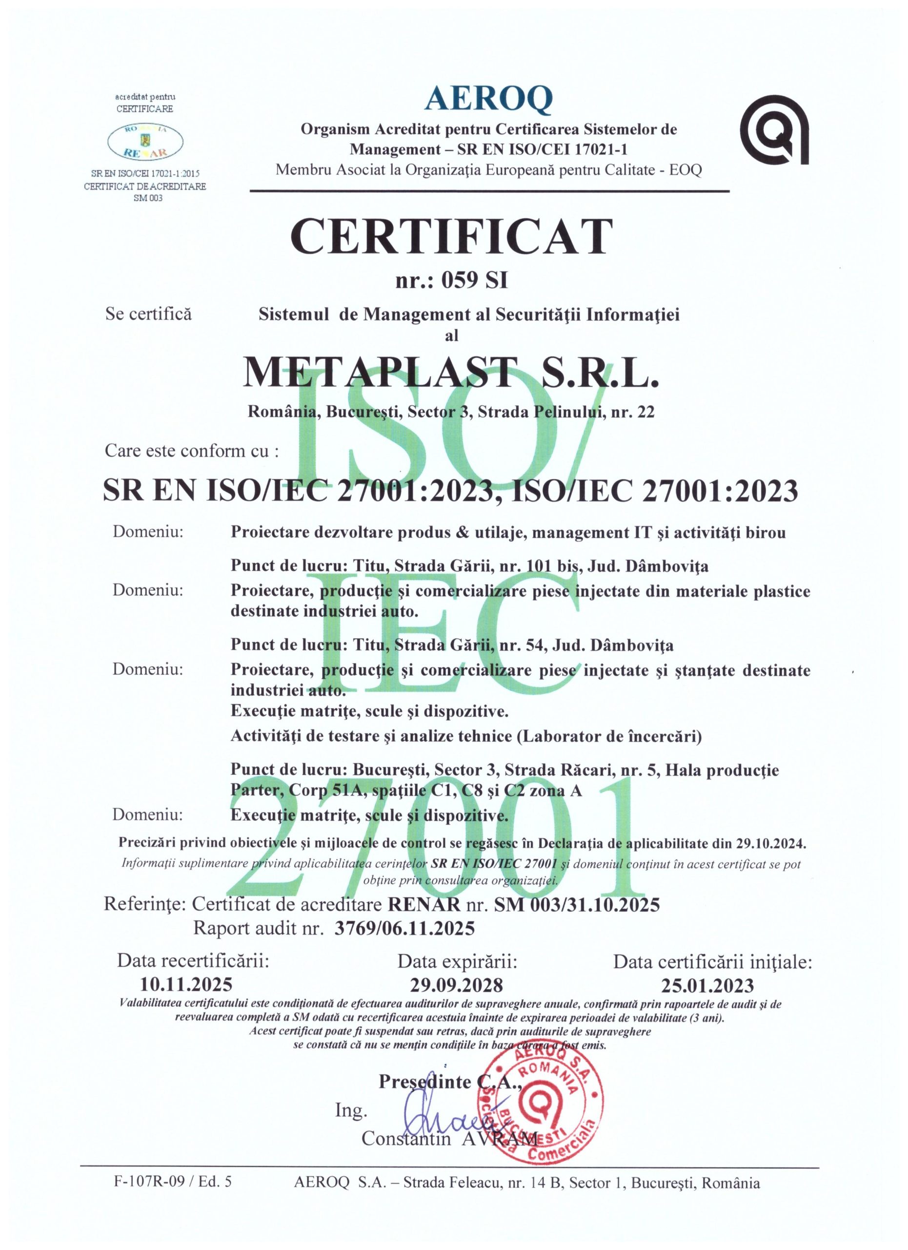 ISO IEC 27001